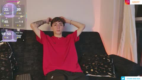 ethan and ava online show from January 18, 2:15 am