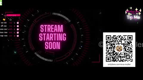 Snapshot of eva69muller chatting on February 14, 7:44 pm Eva next show 8pm CEST AMST online show from February 14, 7:44 pm