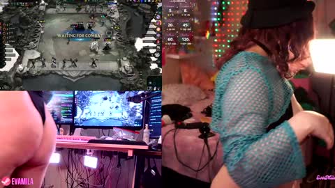 Snapshot of evamilaa chatting on December 4, 8:45 am Eva online show from December 4, 8:45 am