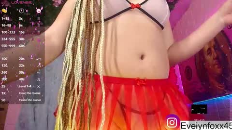 Snapshot of evelynfox_xx chatting on October 27, 9:08 pm evelyn Foxx new account online show from October 27, 9:08 pm
