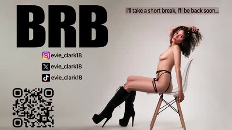 My name is Evie  nice to meet you  really get to know me better private is open  online show from December 4, 9:35 pm