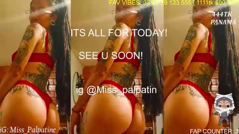 Lucia Ilich.... IG miss palpatine NEXT SHOW 200724 online show from December 1, 8:03 pm