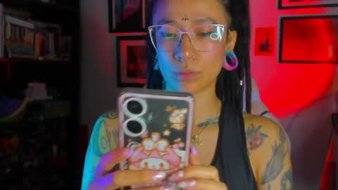 Snapshot of evil_miss_palpatin chatting on April 7, 2:34 am Lucia Ilich.... IG miss palpatine NEXT SHOW 200724 online show from April 7, 2:34 am