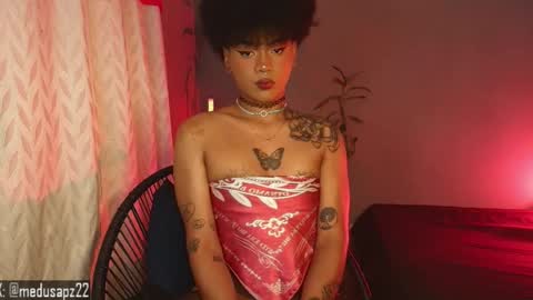 Snapshot of exotic_medussapp chatting on July 9, 7:23 am Soy Carla online show from July 9, 7:23 am