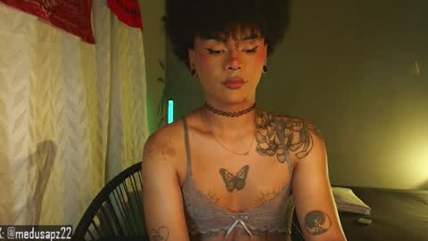 Snapshot of exotic_medussapp chatting on July 18, 8:29 am Soy Carla online show from July 18, 8:29 am