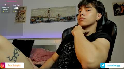 Snapshot of faceofbabyyy chatting on September 25, 6:17 am faceofbabyyy online show from September 25, 6:17 am