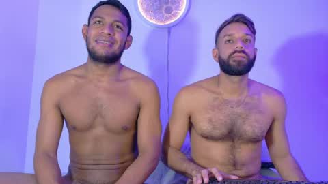 Snapshot of fantastic_couple_mens_ chatting on October 3, 7:16 am Andres online show from October 3, 7:16 am