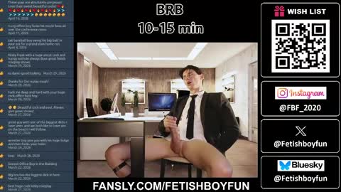 FetishBoyFun online show from April 18, 7:58 pm
