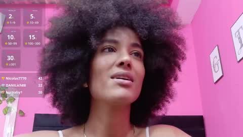 Snapshot of fitsexxyebony chatting on February 13, 8:05 pm Violetta online show from February 13, 8:05 pm