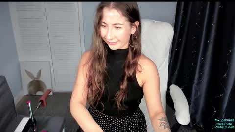 Snapshot of fox_gabriella chatting on October 4, 5:38 am Jasmine Im back online show from October 4, 5:38 am