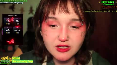   Jaywise Frogfoot  online show from November 25, 9:26 pm