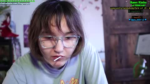 Snapshot of frogessjay chatting on February 21, 10:05 am Jaywise Frogfoot online show from February 21, 10:05 am