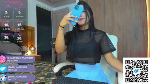 Snapshot of gabi_marcillo chatting on January 9, 3:04 am Gabriella Marcillo online show from January 9, 3:04 am