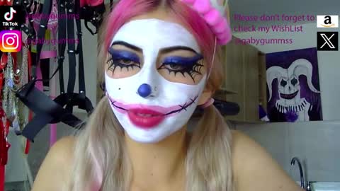 gabygumms online show from October 7, 1:30 pm