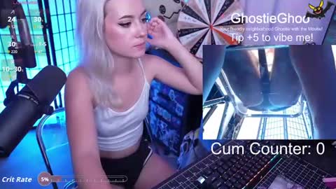 Snapshot of ghostieghoo chatting on July 2, 11:00 pm Ghostie online show from July 2, 11:00 pm