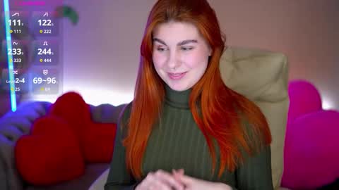 Snapshot of gingerrpink chatting on February 20, 7:36 pm Ginger Pink online show from February 20, 7:36 pm