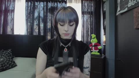 Snapshot of goddess_mortem chatting on December 13, 3:32 pm Mortem model independientfollow me on my telegram channel online show from December 13, 3:32 pm