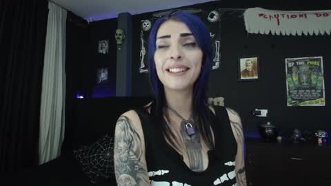 Snapshot of goddess_mortem chatting on February 19, 3:28 am Mortem model independientfollow me on my telegram channel online show from February 19, 3:28 am