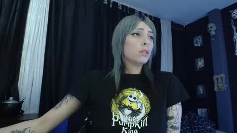 Snapshot of goddess_mortem chatting on November 9, 10:30 pm Mortem model independientfollow me on my telegram channel online show from November 9, 10:30 pm