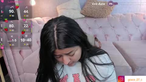 Snapshot of grace77_ chatting on October 3, 10:01 am Grace online show from October 3, 10:01 am