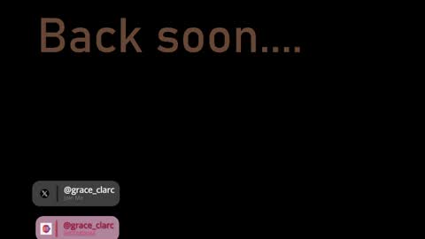 Snapshot of grace_clarc chatting on April 29, 2:54 pm Grace clarc online show from April 29, 2:54 pm