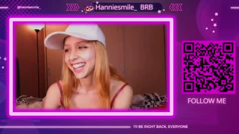 Snapshot of hanniesmile_ chatting on April 30, 8:48 pm Hannie online show from April 30, 8:48 pm