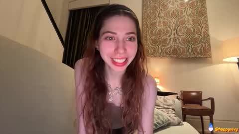 Snapshot of happyvivy chatting on December 18, 12:38 am Vivy online show from December 18, 12:38 am