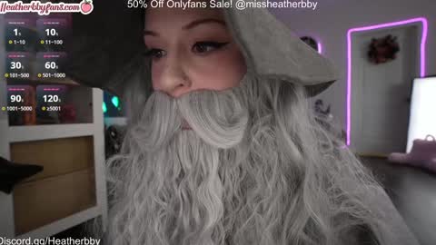 Heather online show from October 31, 10:55 pm