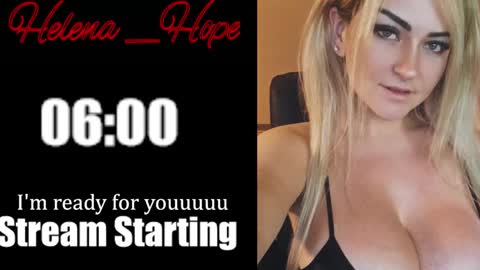 Snapshot of helena_hope chatting on February 23, 6:33 am Helena Hope online show from February 23, 6:33 am