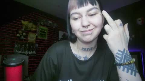 Snapshot of horror_circus chatting on February 12, 11:22 pm Messalina Horror online show from February 12, 11:22 pm