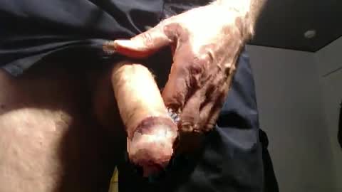 Big uncut cock dripping online show from April 16, 5:03 pm