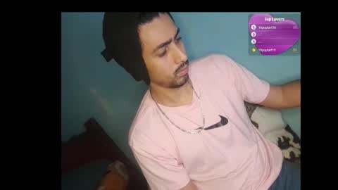 Snapshot of iloveman24 chatting on January 3, 2:21 am AARON online show from January 3, 2:21 am