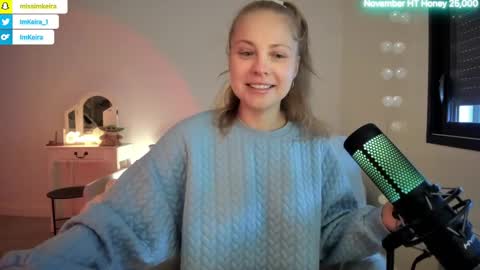 ImKeira online show from November 21, 9:30 am