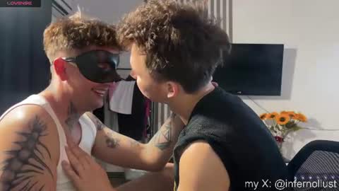 Carl and Alex X infernollust online show from June 20, 4:21 pm