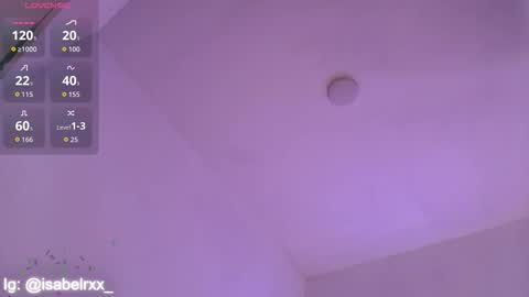 Isabel online show from March 26, 12:17 am