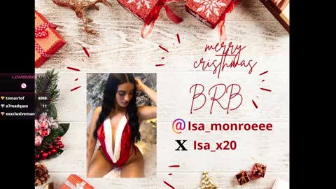 Isa Monroee  online show from December 25, 12:37 am