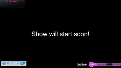 Snapshot of italianhorny2018 chatting on January 7, 7:17 pm Gio online show from January 7, 7:17 pm