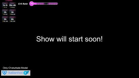 Snapshot of italianhorny2018 chatting on October 2, 2:29 am Gio online show from October 2, 2:29 am