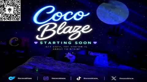 Snapshot of itscocoblaze chatting on July 2, 2:33 am CoCo Blaze online show from July 2, 2:33 am