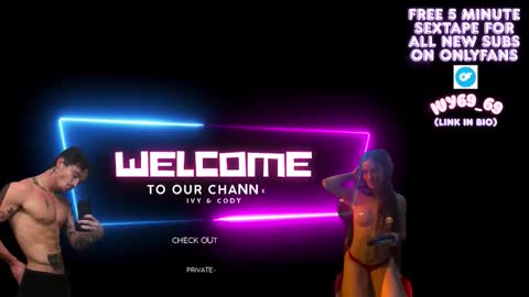 ivy69 9 and cody online show from October 10, 8:02 am