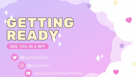 Snapshot of ivyminxxx chatting on September 13, 1:05 am Ivy Minxxx online show from September 13, 1:05 am