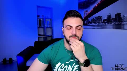 Snapshot of jace_thorne chatting on February 18, 5:36 am Jace online show from February 18, 5:36 am