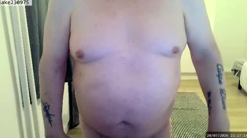Snapshot of jake230975 chatting on July 20, 7:27 pm Jake2309 online show from July 20, 7:27 pm