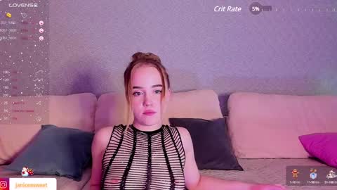 Snapshot of janice_sweet chatting on December 29, 2:38 am Janice online show from December 29, 2:38 am