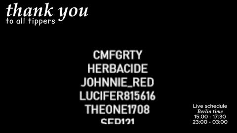 Jenny online show from May 16, 1:46 am