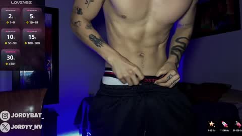 Snapshot of jordybatt chatting on February 19, 5:05 am JORDY online show from February 19, 5:05 am