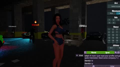 Snapshot of jstel chatting on February 28, 8:50 pm EleniGr online show from February 28, 8:50 pm