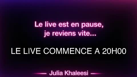 Julia Khaleesii online show from April 2, 5:54 pm
