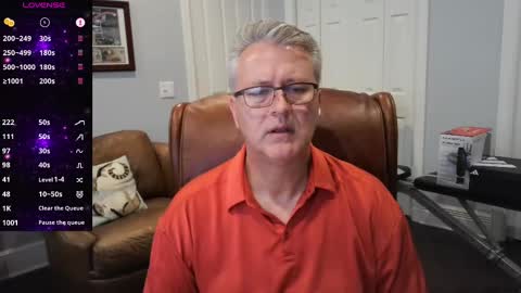 Snapshot of justavoyeurhere chatting on October 8, 6:05 pm Michael online show from October 8, 6:05 pm