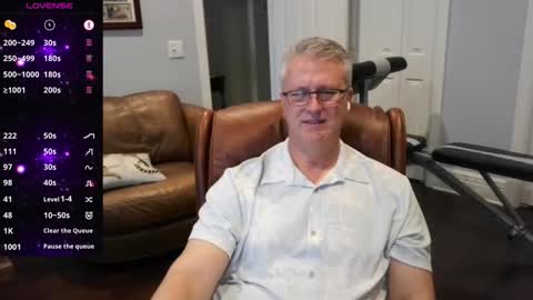 Snapshot of justavoyeurhere chatting on November 5, 7:14 pm Michael online show from November 5, 7:14 pm